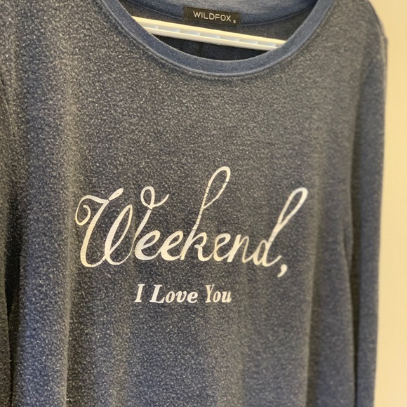 Wildfox ‘Weekend, I Love You’ sweater! - Picture 2 of 14